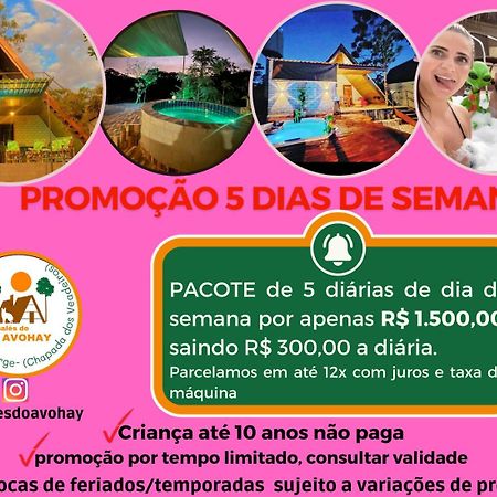 Chales Do Avohay Lindo Chale Com Privativo Ofuro Aquecido São Jorge Eksteriør billede