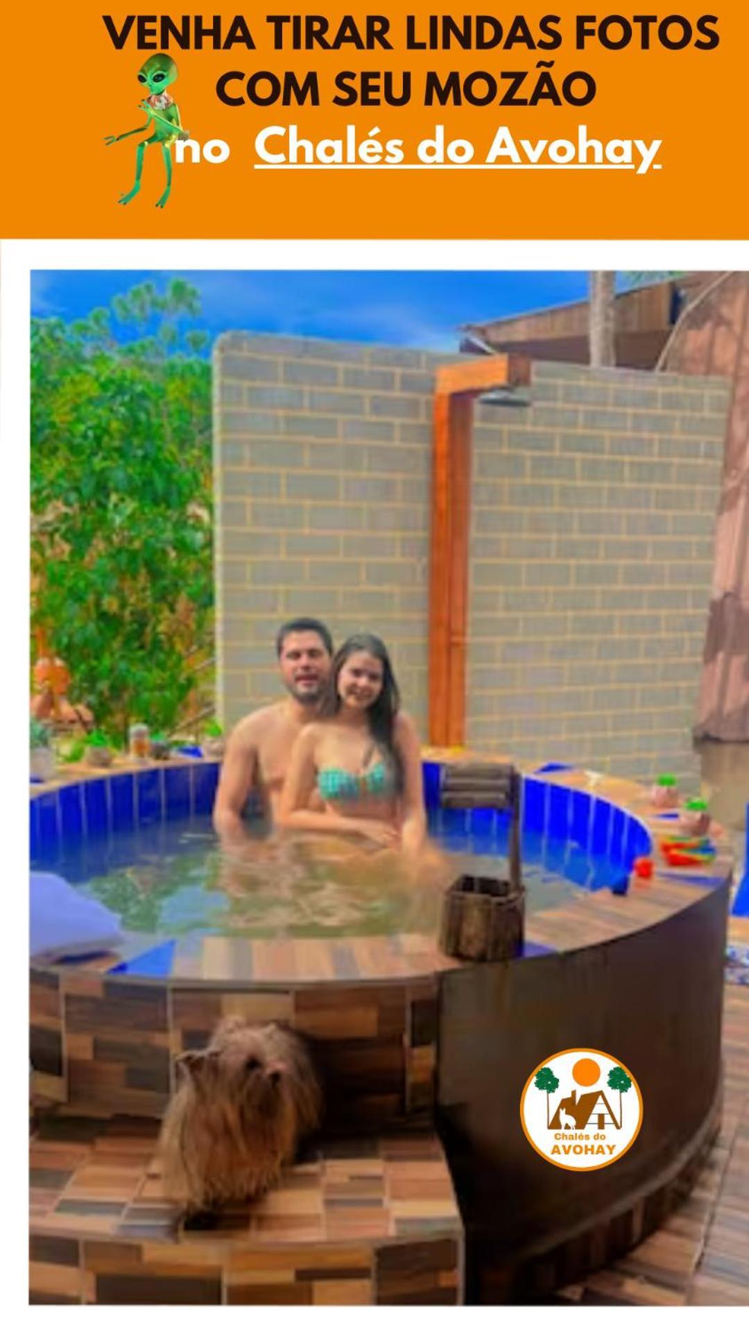 Chales Do Avohay Lindo Chale Com Privativo Ofuro Aquecido São Jorge Eksteriør billede